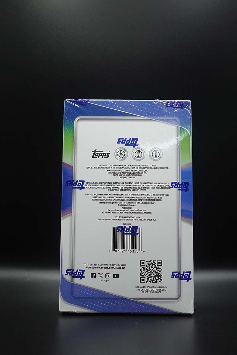 2025-26 Topps UEFA Club Competitions Hobby Box