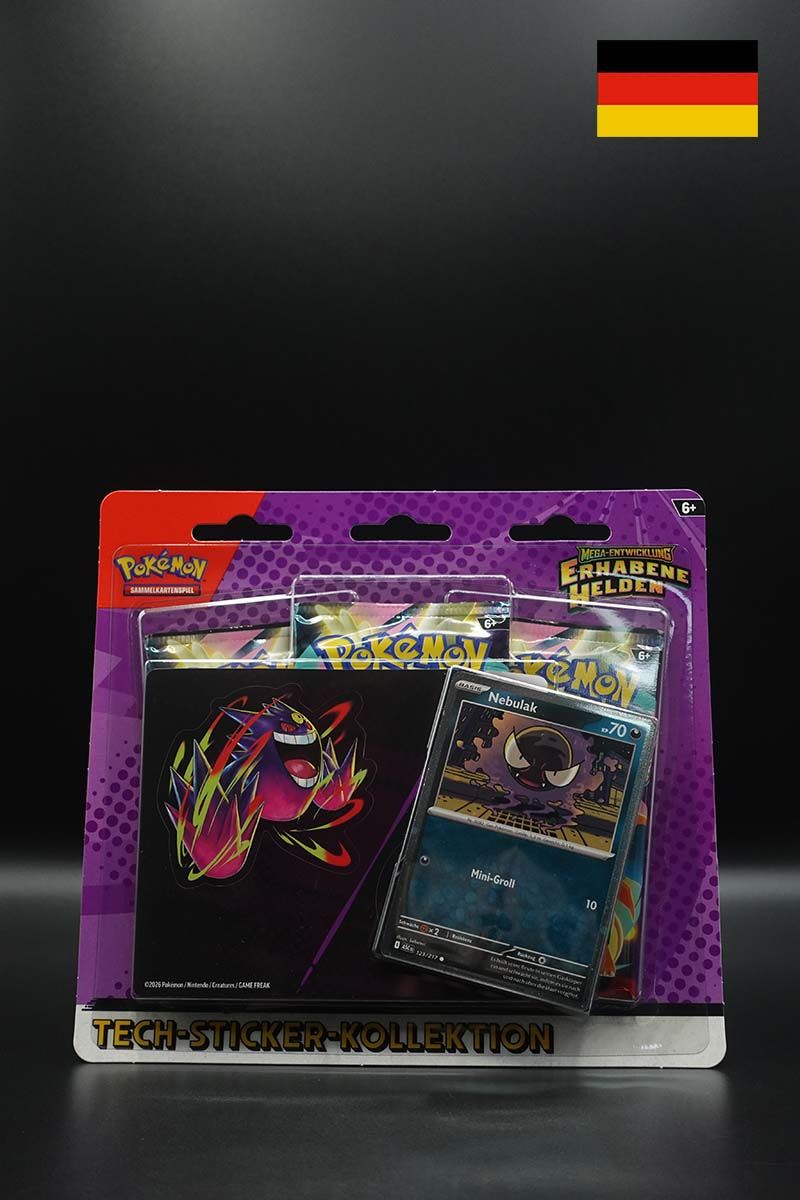 Pokemon - Erhabene Helden - Tech Sticker - Deutsch