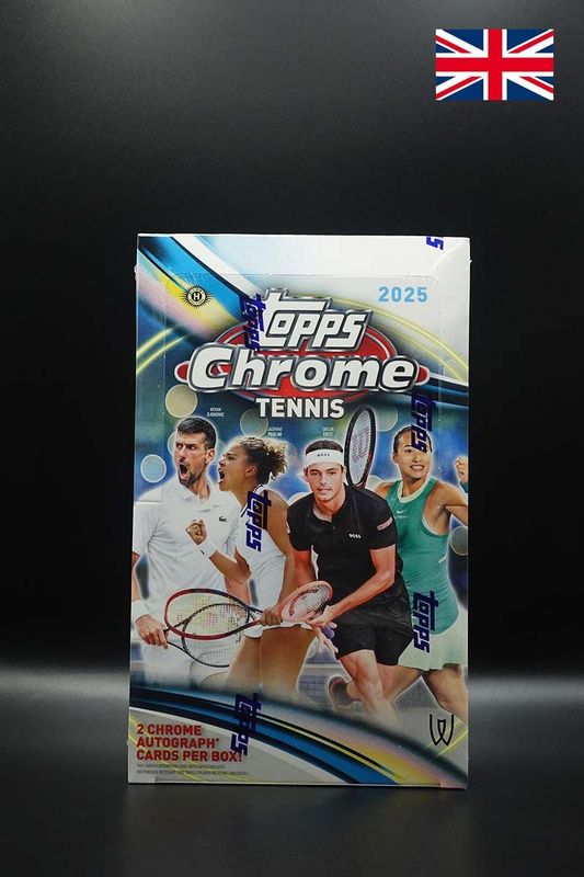 Topps - 2025 Chrome Tennis Hobby Box
