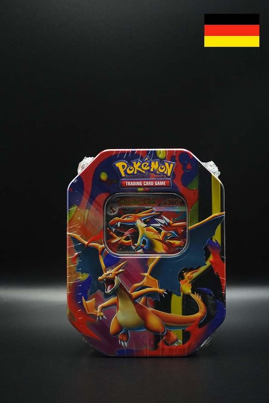 Pokemon - Mega Glurak Y ex - Tin - Deutsch