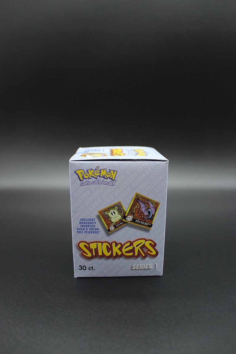 Pokemon - 1999 Stickers Series 1 Display - Englisch