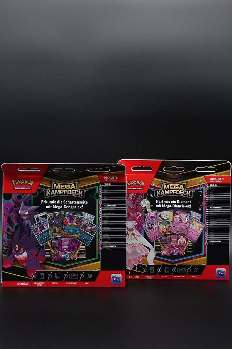 Pokemon - Mega Kampfdeck - Mega Genar ex & Mega Diancie ex - Bundle - Deutsch