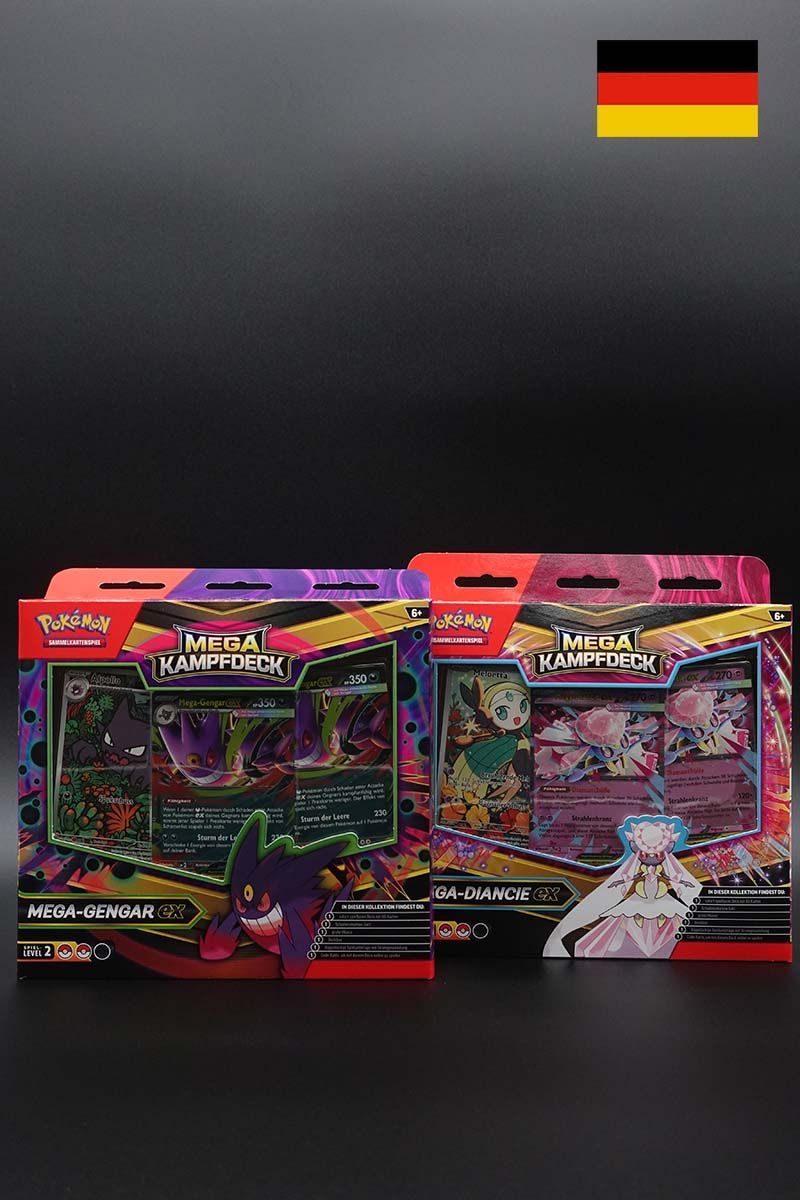Pokemon - Mega Kampfdeck - Mega Genar ex & Mega Diancie ex - Bundle - Deutsch Pokemon - Mega Kampfdeck - Mega Genar ex & Mega Diancie ex - Bundle - Deutsch