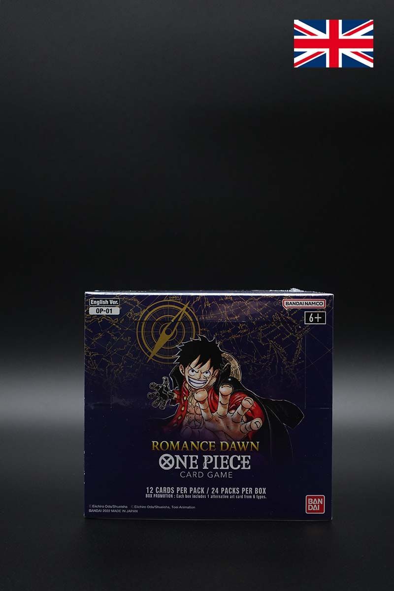 One Piece - OP01 - Romance Dawn - Blue Bottom - Display - Englisch One Piece - OP01 - Romance Dawn - Blue Bottom - Display - Englisch
