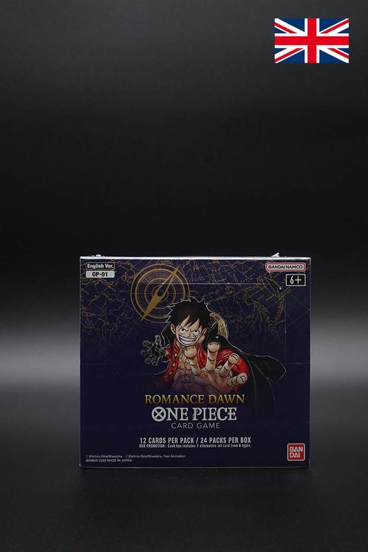 One Piece - OP01 - Romance Dawn - Blue Bottom - Display - Englisch