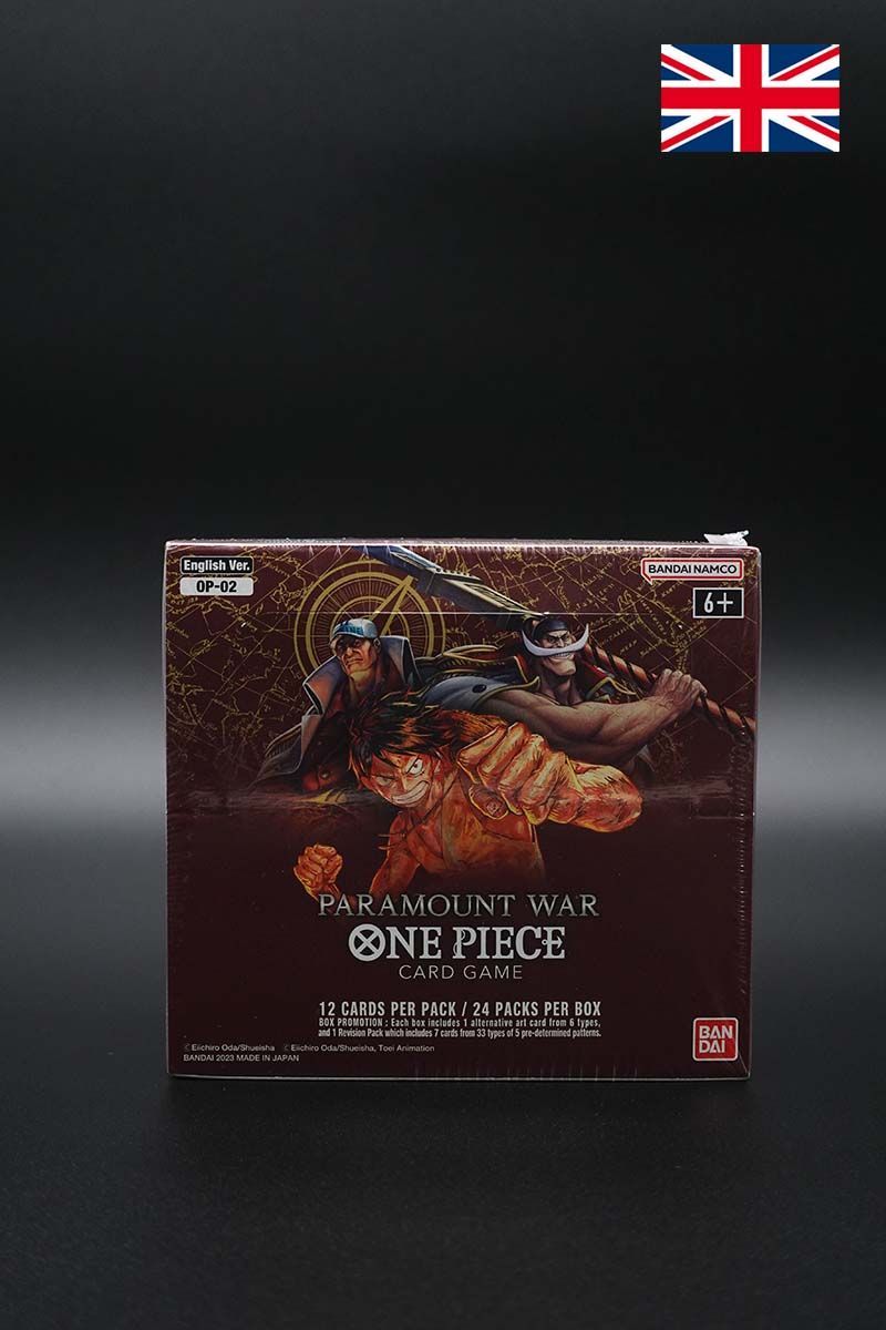 One Piece - OP02 - Paramount War - Display - Englisch