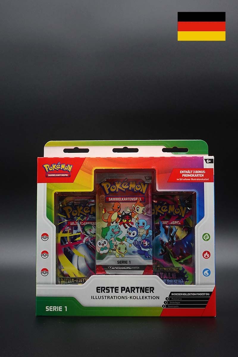 Pokemon - Erste Partner Illustrations Kollektion - Deutsch