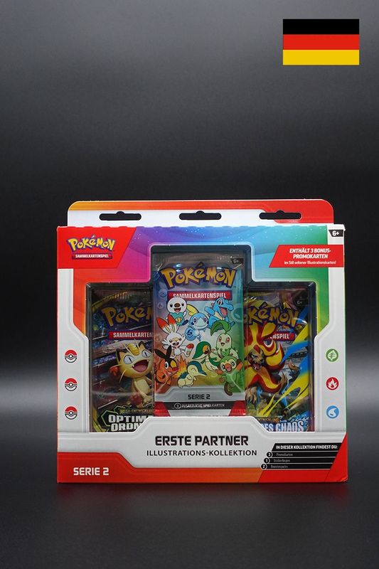 Pokemon - Erste Partner Illustrations Kollektion Series 2 - Deutsch