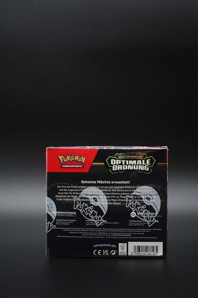Pokemon - Optimale Ordnung - Display - Deutsch