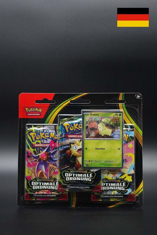 Pokemon - Optimale Ordnung - 3er Blister - Deutsch