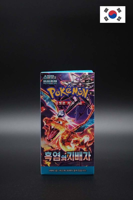 Pokemon - Ruler of the black Flame - Display - Koreanisch