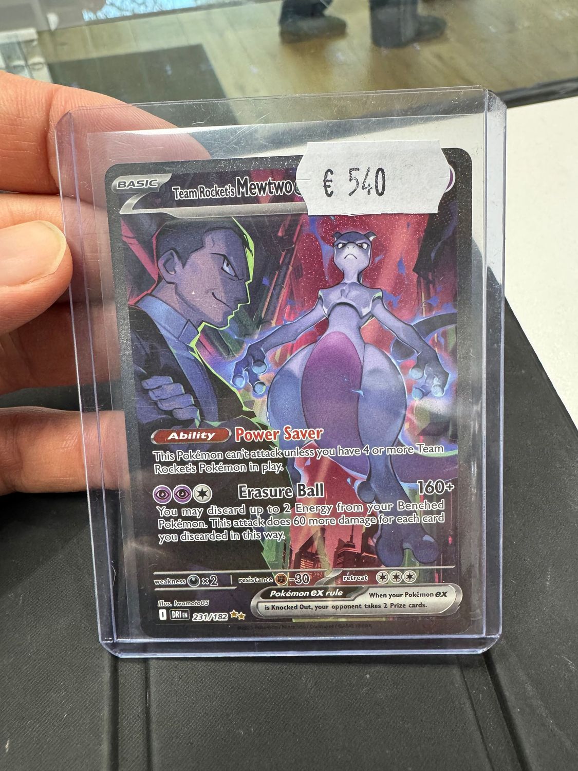 Team Rockets Mewtwo 231/182 - Englisch