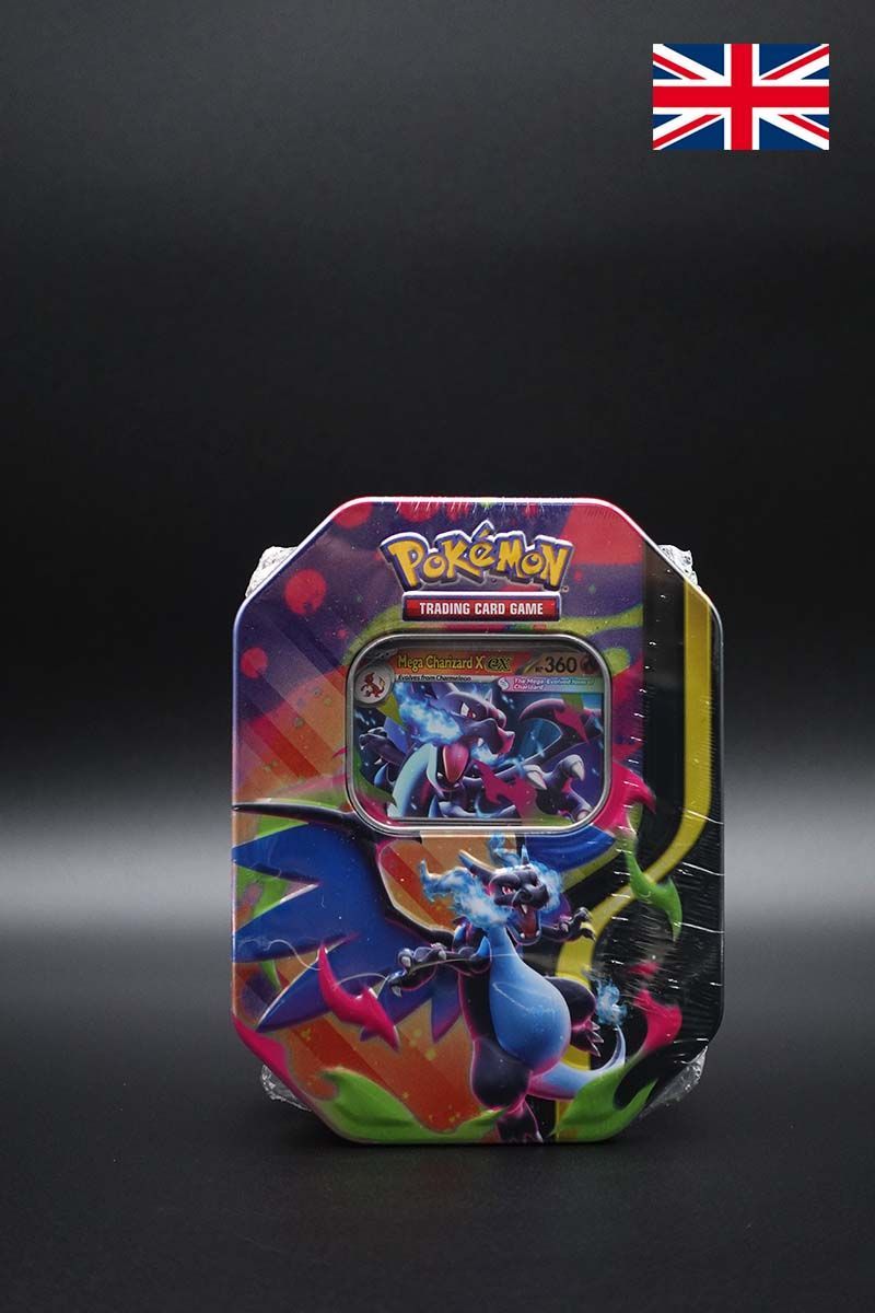 Pokemon - Mega Charizard X ex - Tin - Englisch