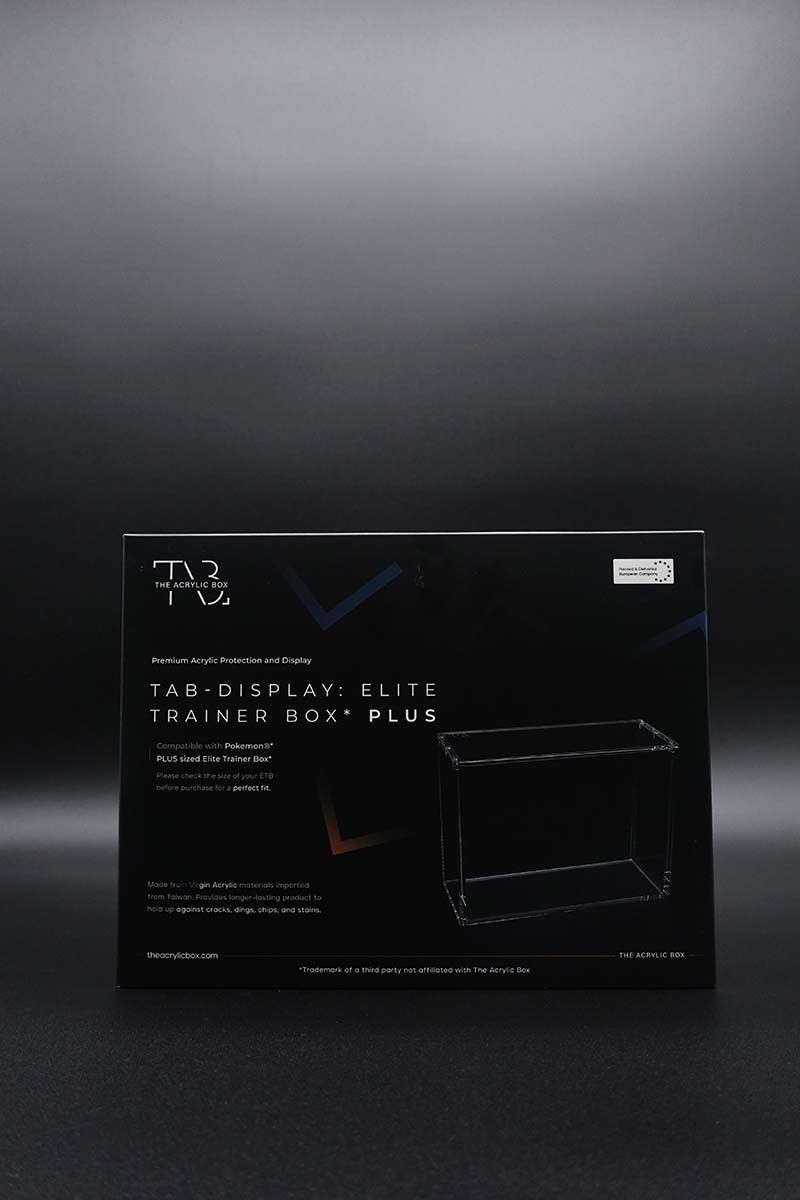 The Acrylic Box - TTB/ETB Plus Pokemon