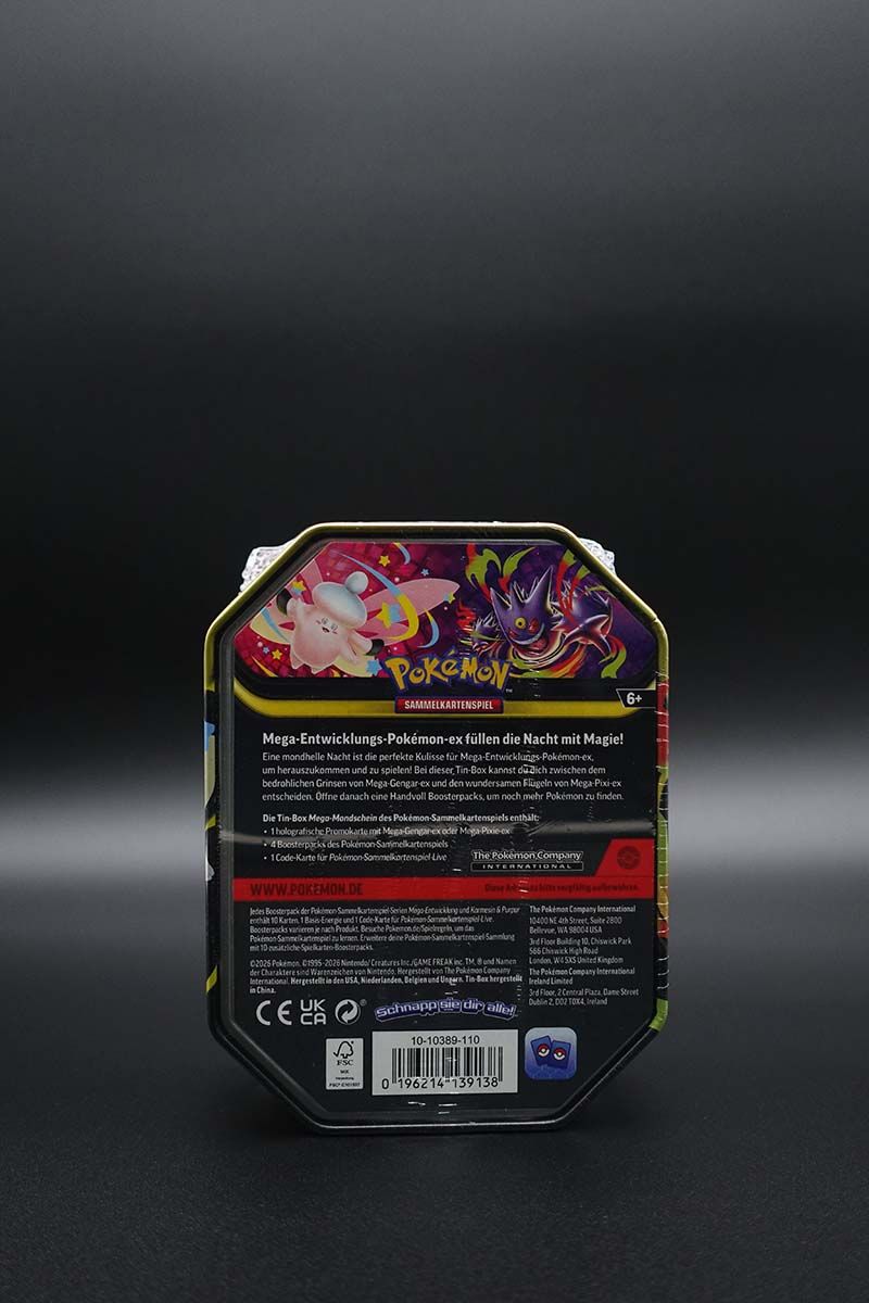 Pokemon - Mega Gengar ex - Tin - Deutsch