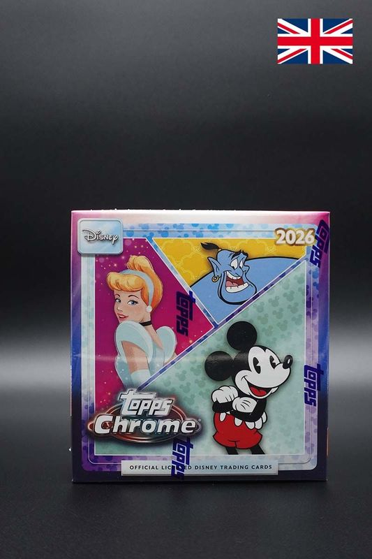 Topps - 2026 - Chrome Disney - Mega Box Topps - 2026 - Chrome Disney - Mega Box