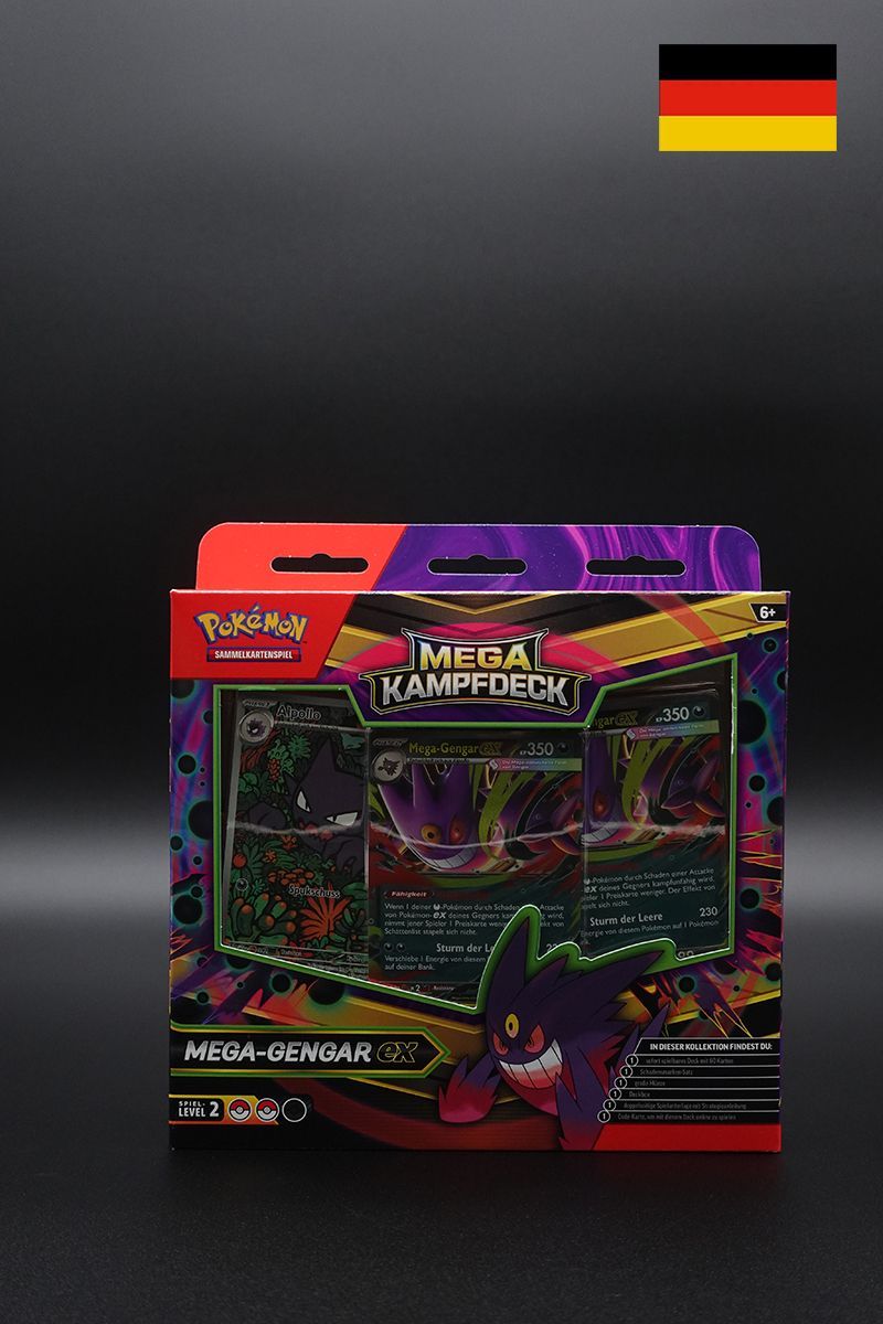 Pokemon - Mega Kampfdeck - Mega Gengar ex - Deutsch