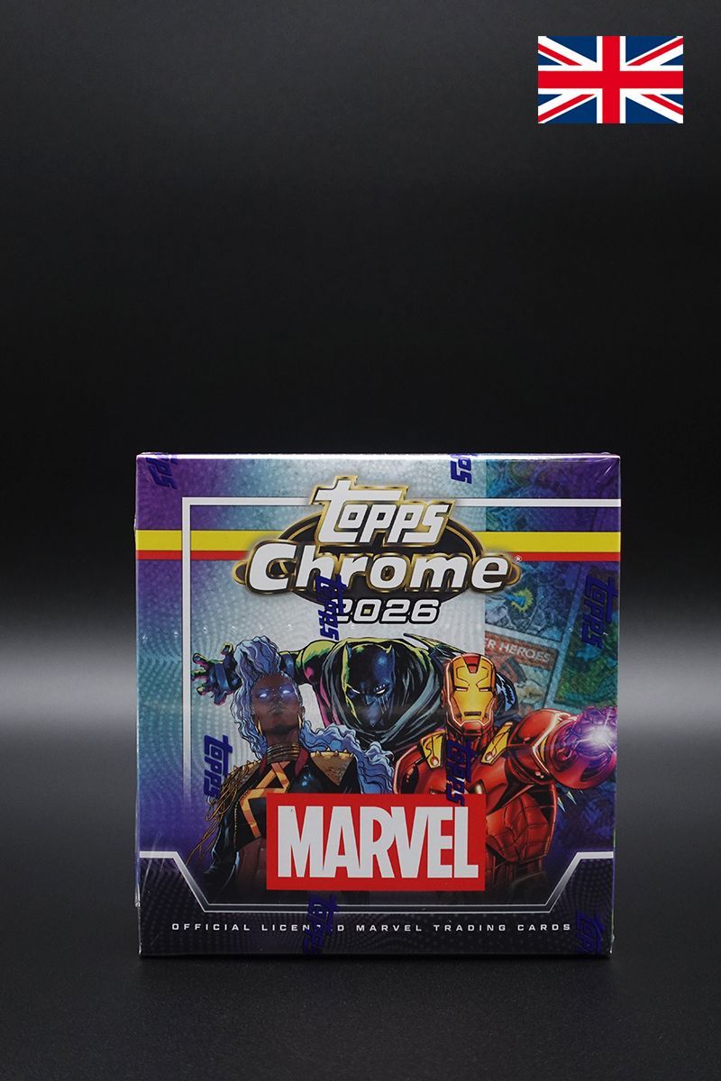 Topps - 2026 - Chrome Marvel - Mega Box Topps - 2026 - Chrome Marvel - Mega Box
