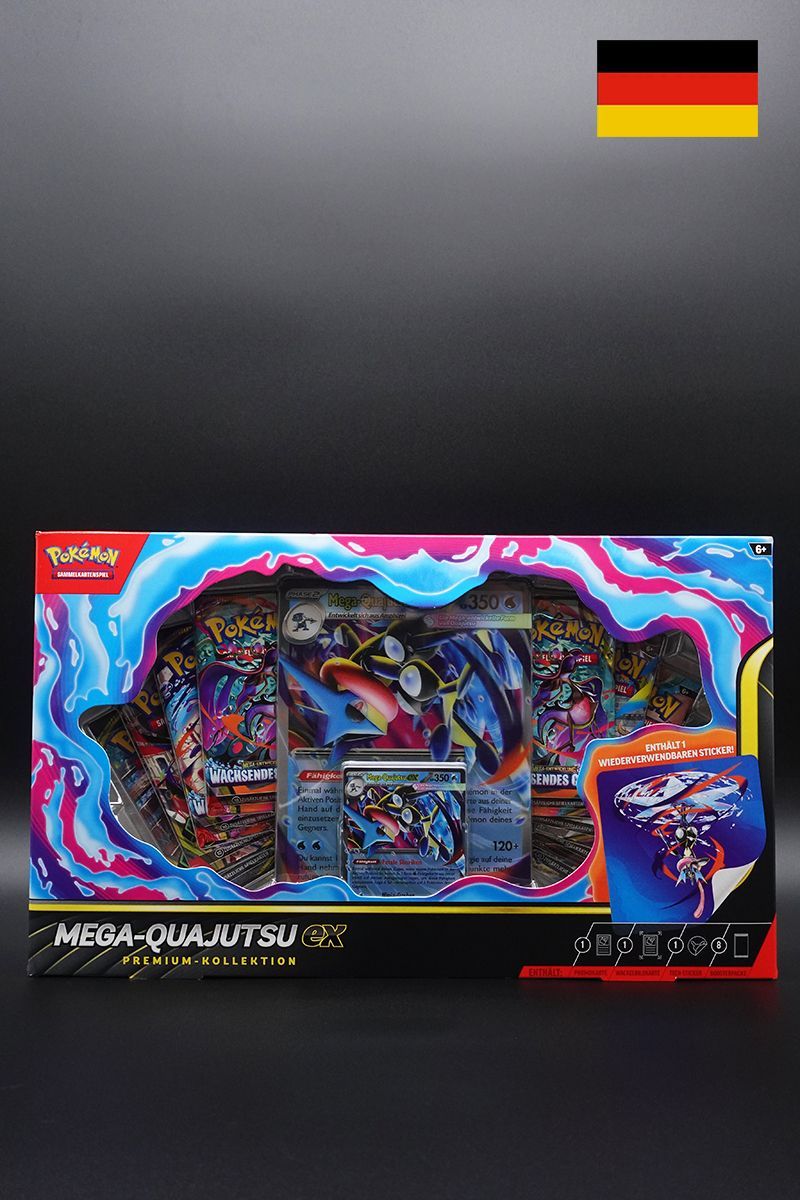 Pokemon - Mega Quajutsu ex - Kollektion - Deutsch Pokemon - Mega Quajutsu ex - Kollektion - Deutsch