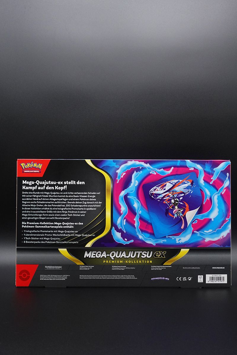 Pokemon - Mega Quajutsu ex - Kollektion - Deutsch
