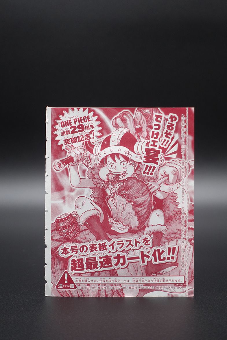 One Piece - 29th Anniversary Luffy Promo Card - Japanese