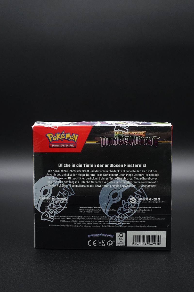 Pokemon - Dunkelnacht - Display - Deutsch
