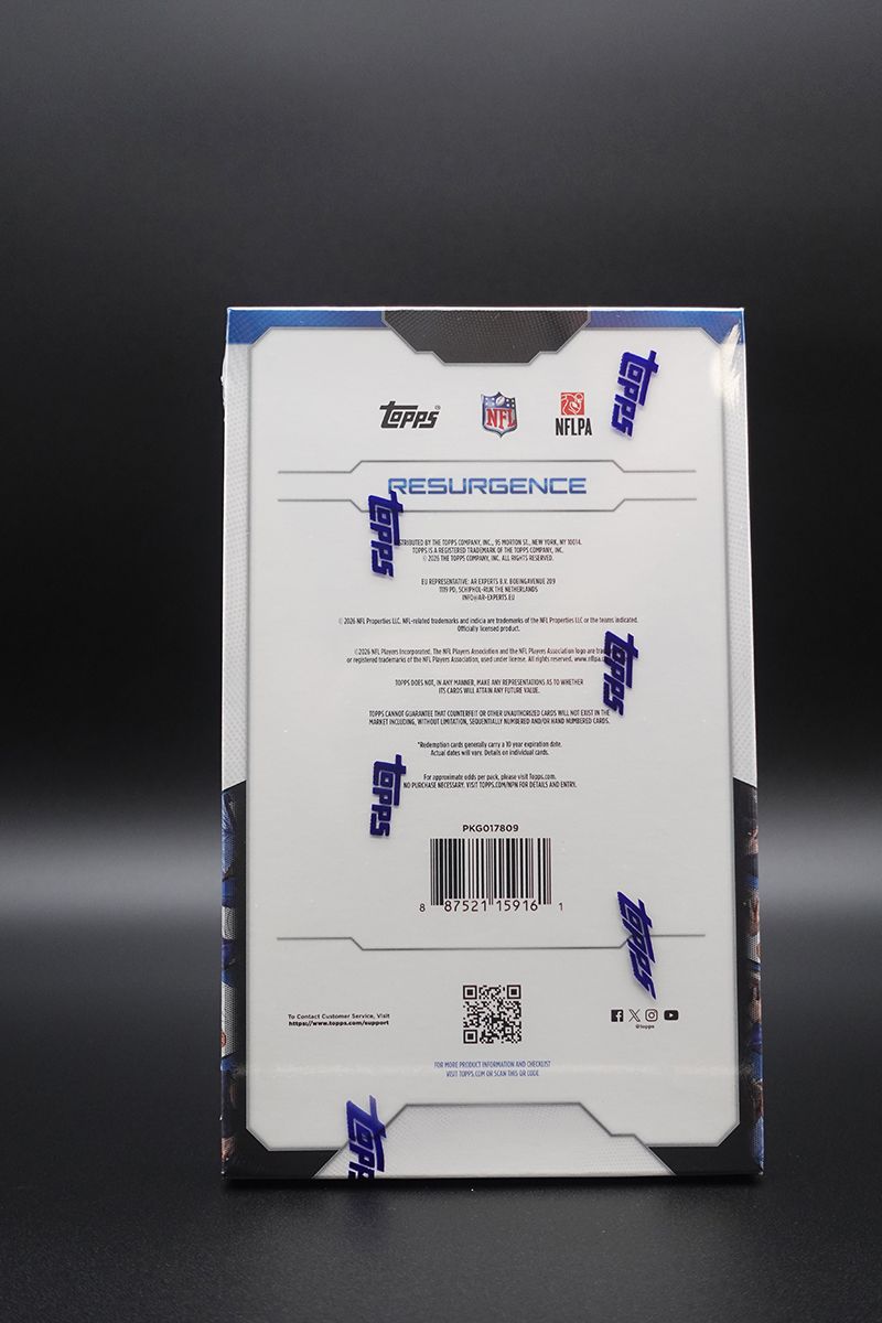 Topps - 2025 Football NFL Resurgence - Hobby Box
