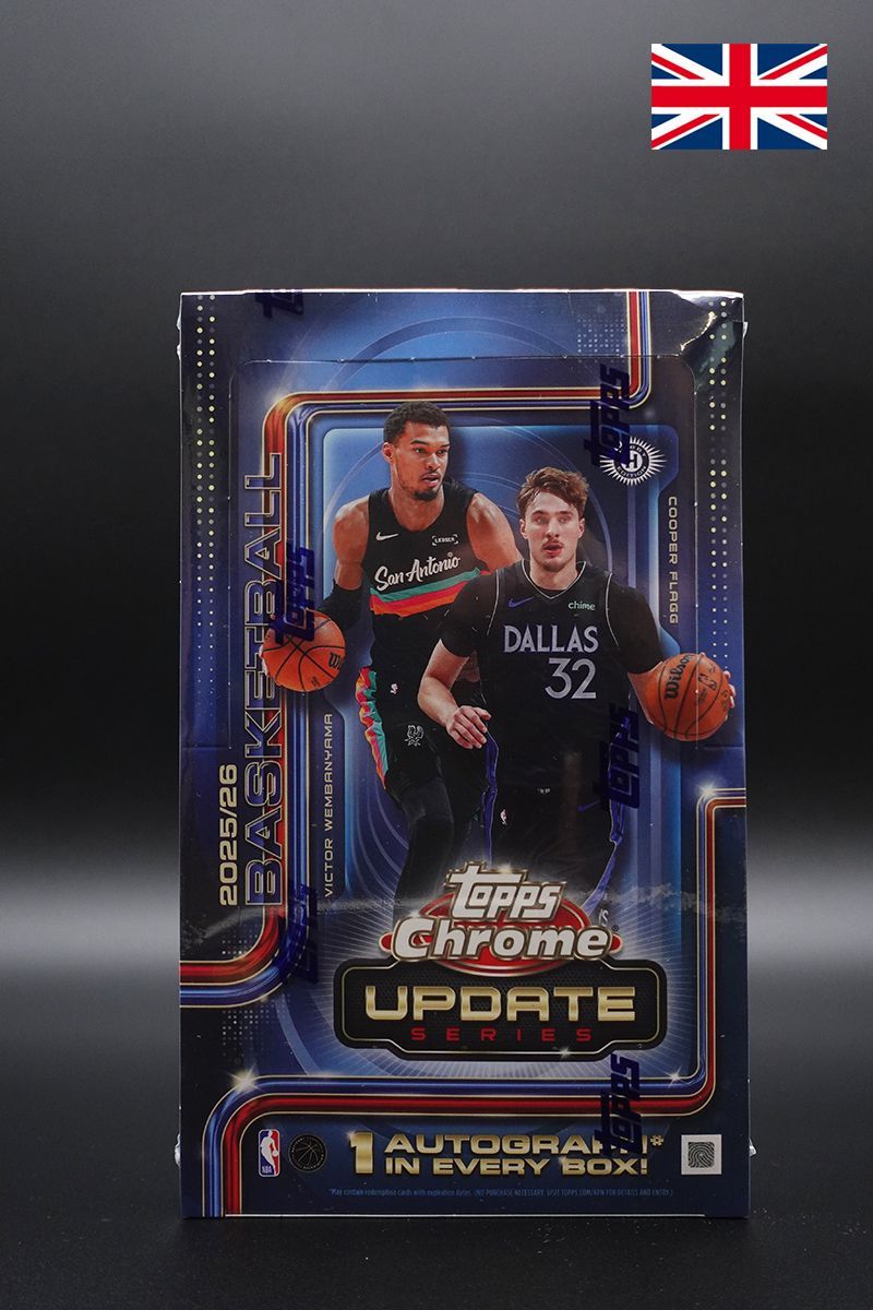 Topps - 2025/26 - Chrome Basketball Update Series - Hobby Box