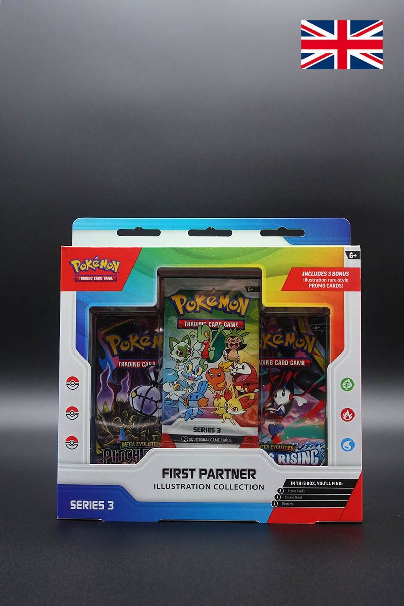 Pokemon - Erste Partner Illustrations Kollektion Series 3 - Englisch