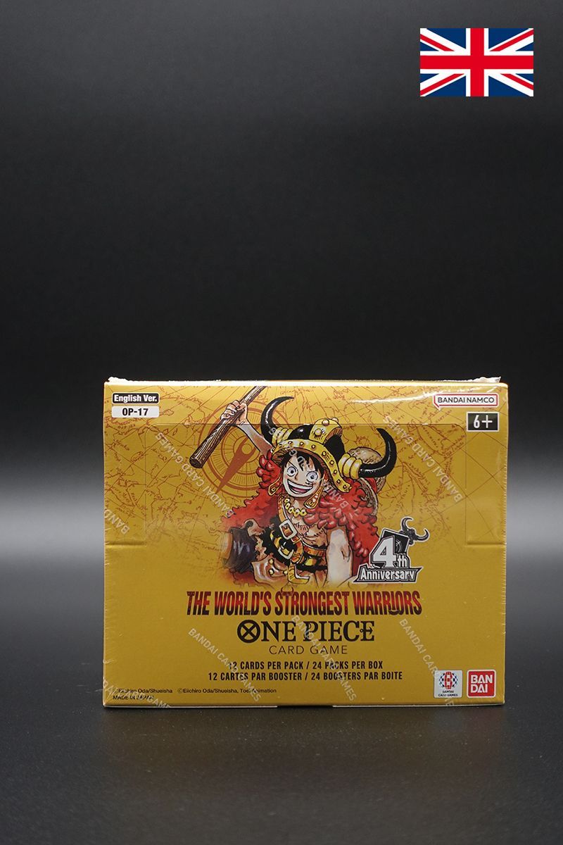 One Piece - OP17 - The World's Strongest Warriors - Display - Englisch Versand ab 28.08
