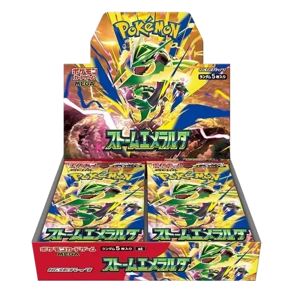 Pokemon - Storm Emeralda M6 - Display - Japanisch Versand ab 11.08