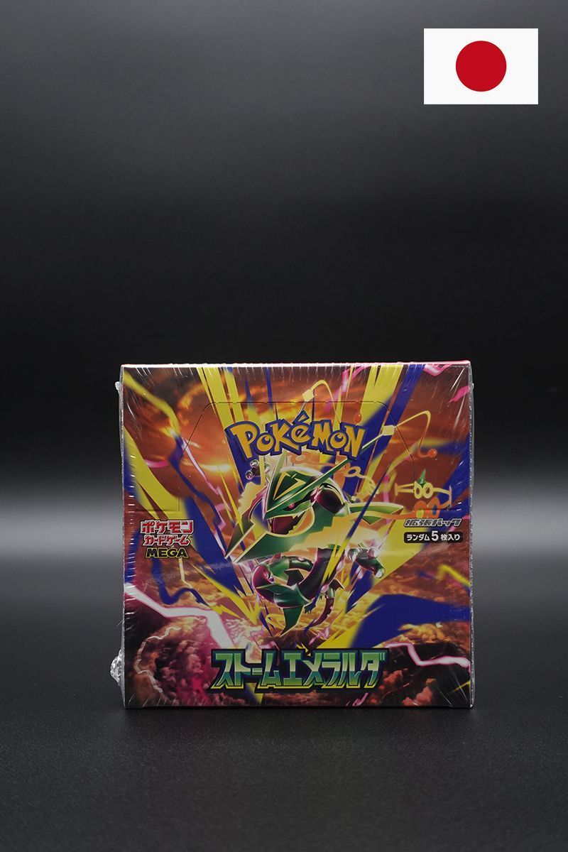 Pokemon - Storm Emeralda M6 - Display - Japanisch