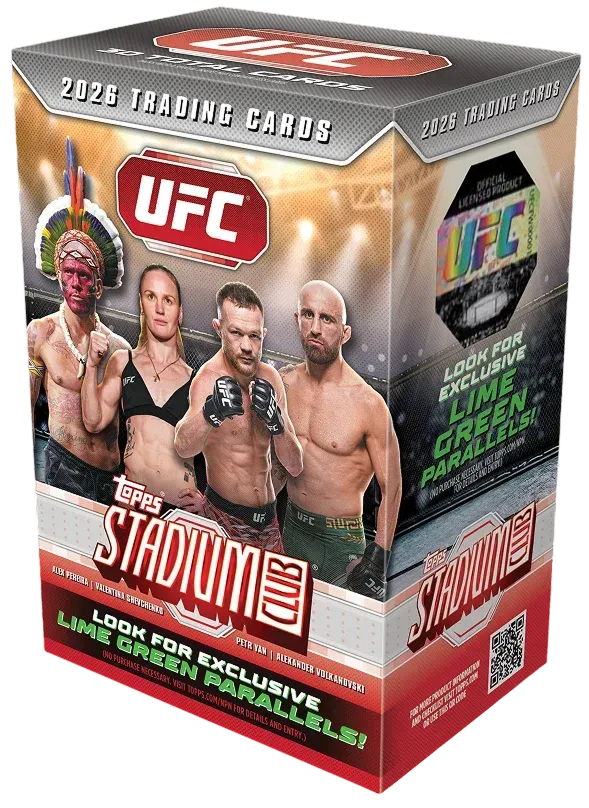 Topps - 2026 UFC Stadium Club - Value Box Topps - 2026 UFC Stadium Club - Value Box