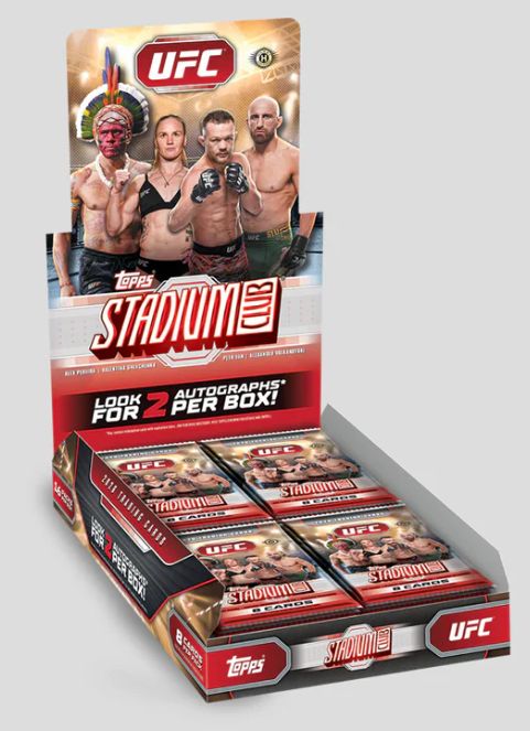 Topps - 2026 UFC Stadium Club - Hobby Box Topps - 2026 UFC Stadium Club - Hobby Box