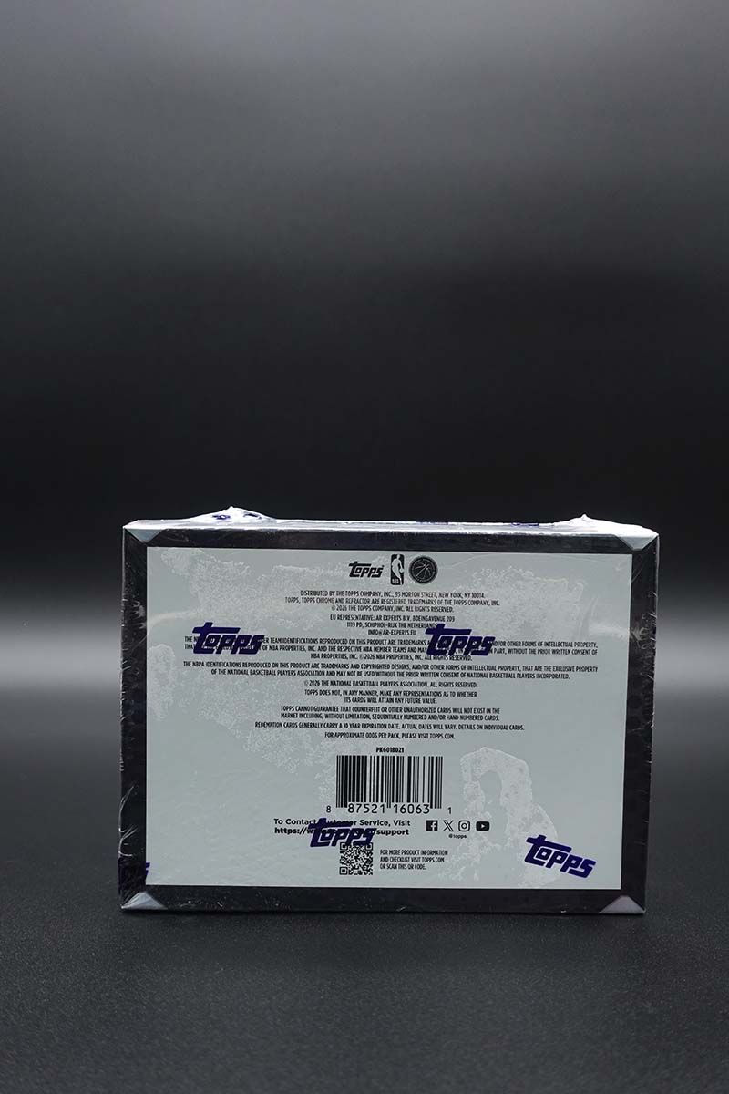 Topps Chrome Black Basketball 2025-26 - Hobby Box
