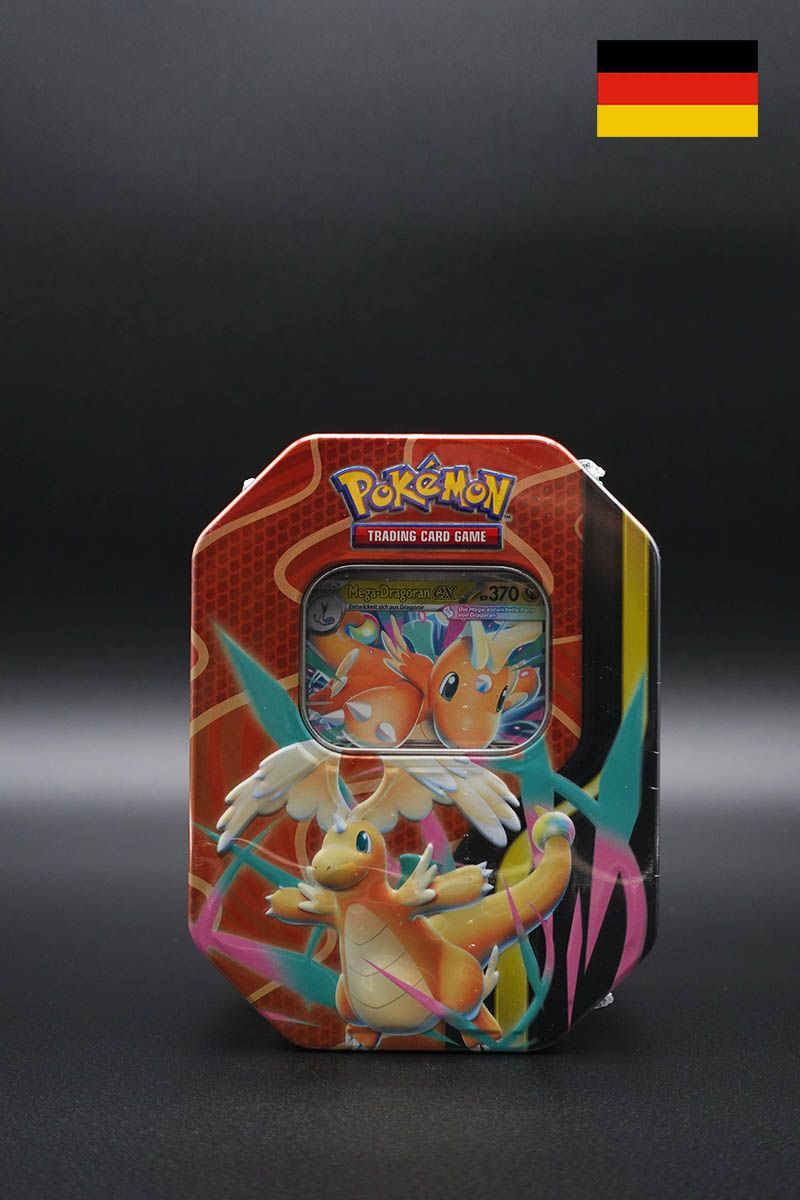 Pokémon - Mega ex Tin - Deutsch, Optionen: Mega-Dragoran ex