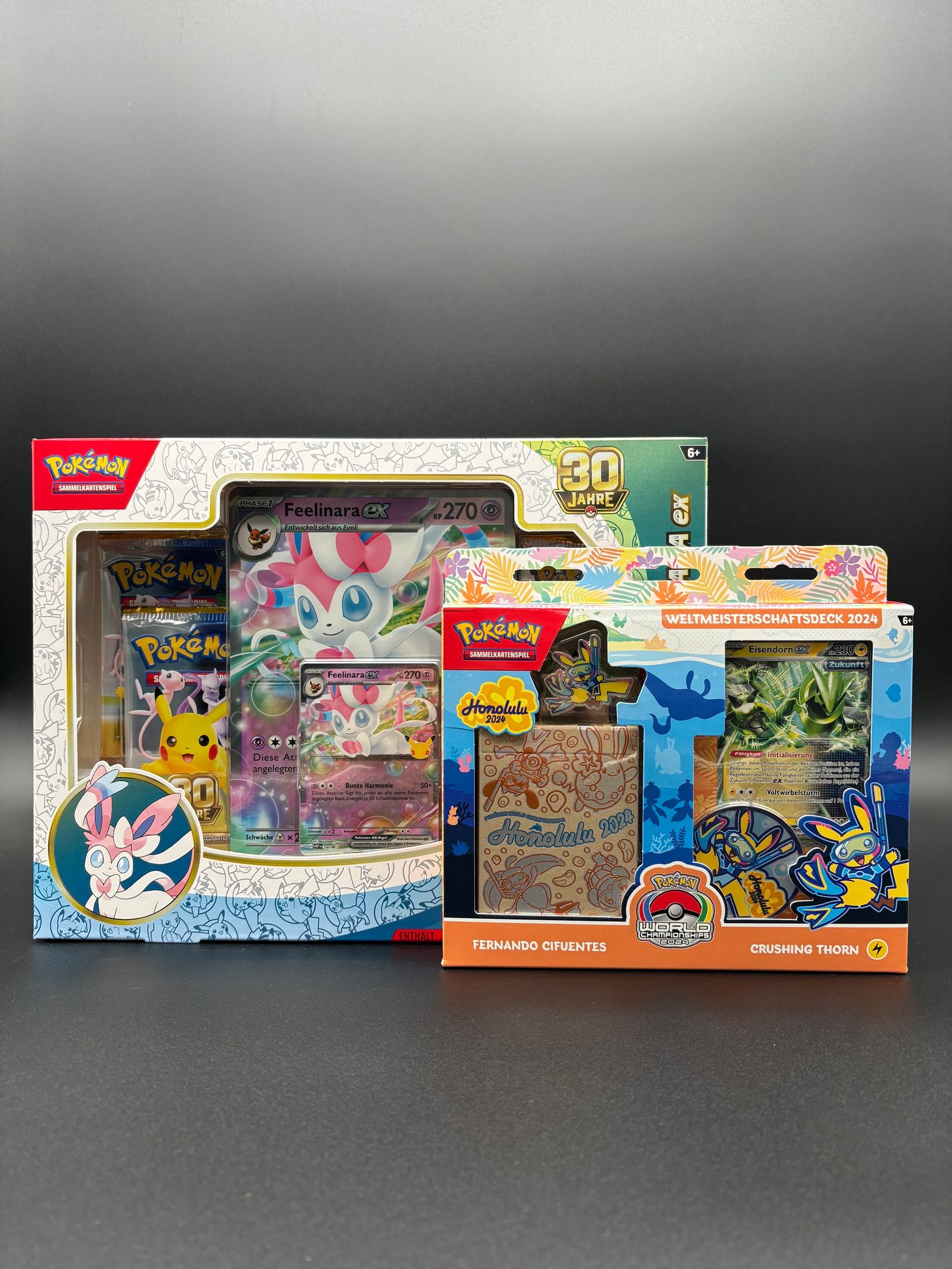 Pokemon - Bundle 30 Jahre Feelinara ex Kollektion + Weltmeisterschaftsdeck 2024