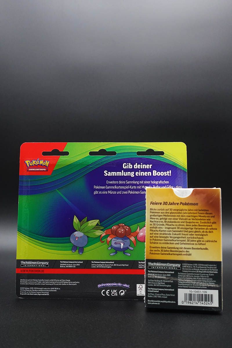 Pokemon - Bundle 30 Jahre Booster Bundle + Enhanced 2 Pack Blister - Deutsch