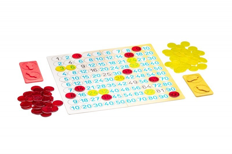 Gioco di matematica - Tris di tabelline