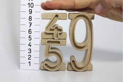 Set numeri impilabili (11 pezzi)