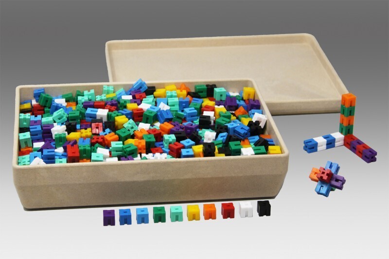 Cubetti piccoli ad incastro 1cm/1g (1000 pezzi)