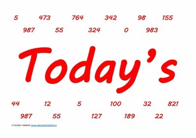 Today's number