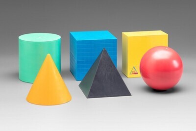 Set forme geometriche in 6 colori