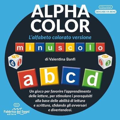 Alphacolor - L'alfabeto colorato - Versione minuscolo