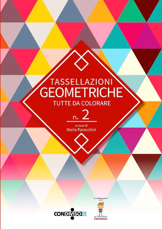 TASSELLAZIONI GEOMETRICHE - tutte da colorare n.2