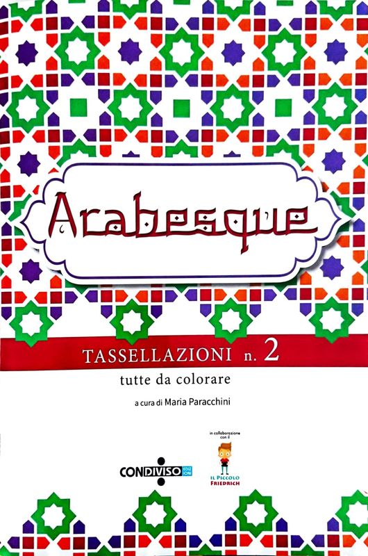 ARABESQUE - tassellazioni tutte da colorare n.2