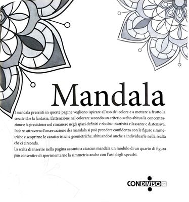 MANDALA - tutti da colorare n.2