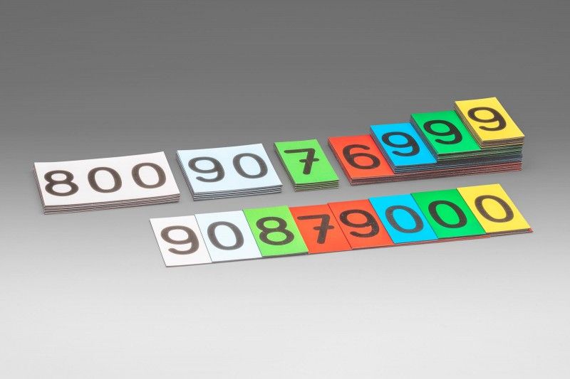 Frantuma-numeri Magnetico (70 pezzi)