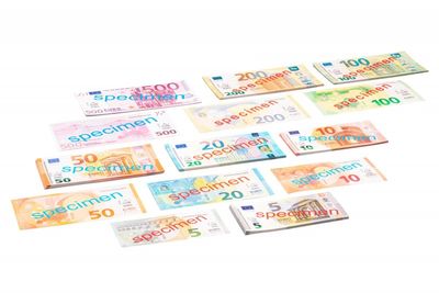 Euro banconote (set piccolo 40 pezzi)