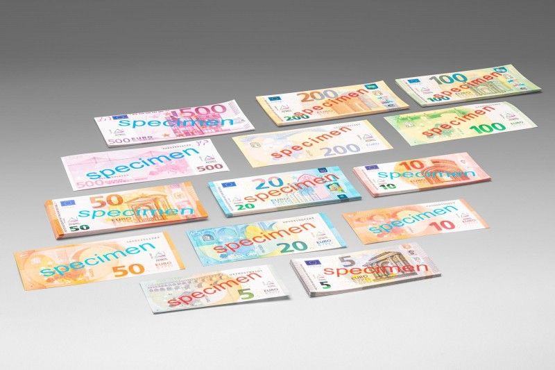 Euro banconote (set piccolo 40 pezzi)